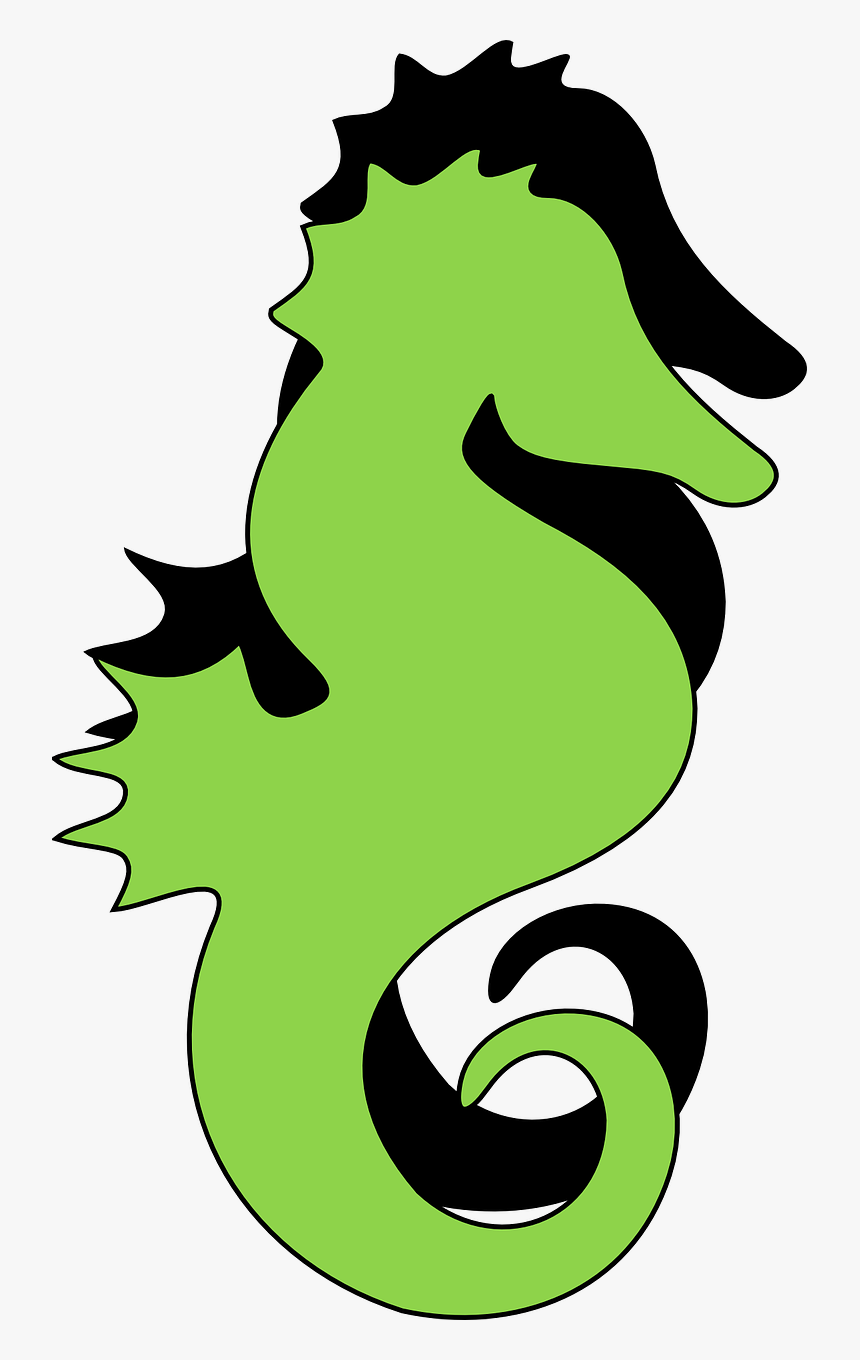 Siluetas De Caballito De Mar, HD Png Download, Free Download