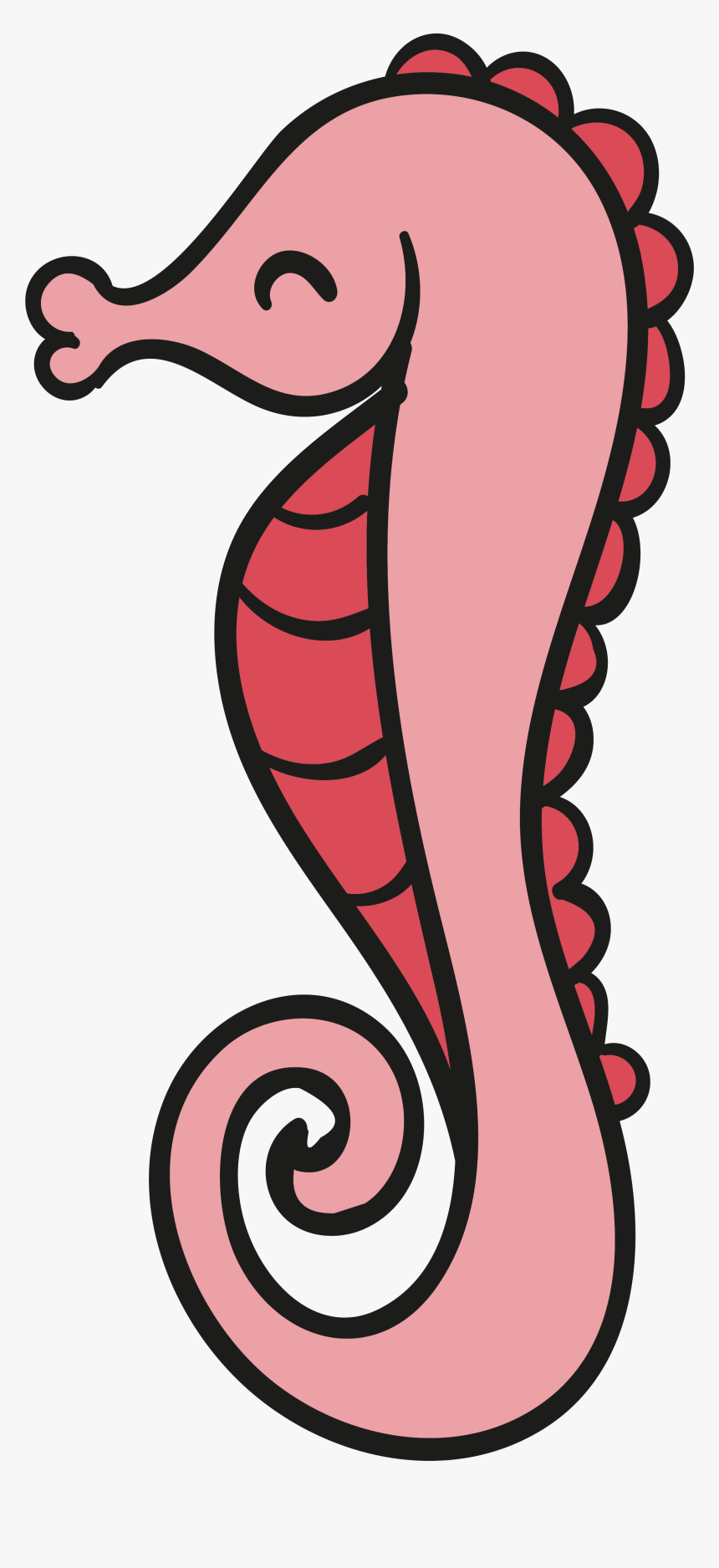 Clip Art Animation Drawing Design - Sea Horse Cartoon Moving, HD Png Download, Free Download