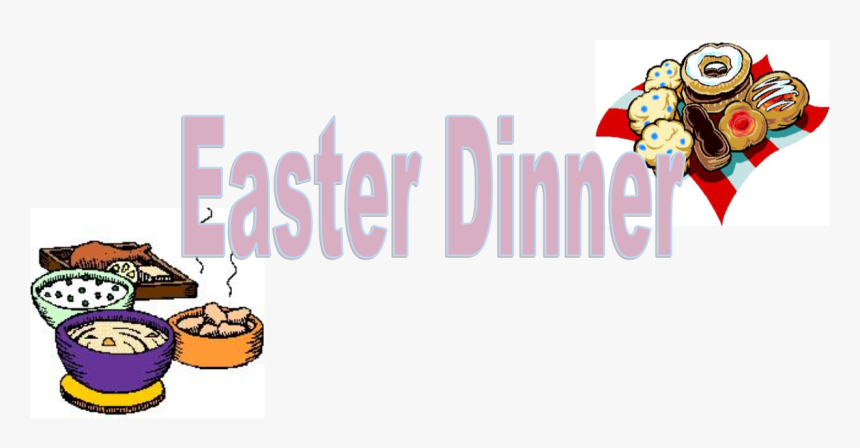 Easter Dinner Cartoon, HD Png Download, Free Download