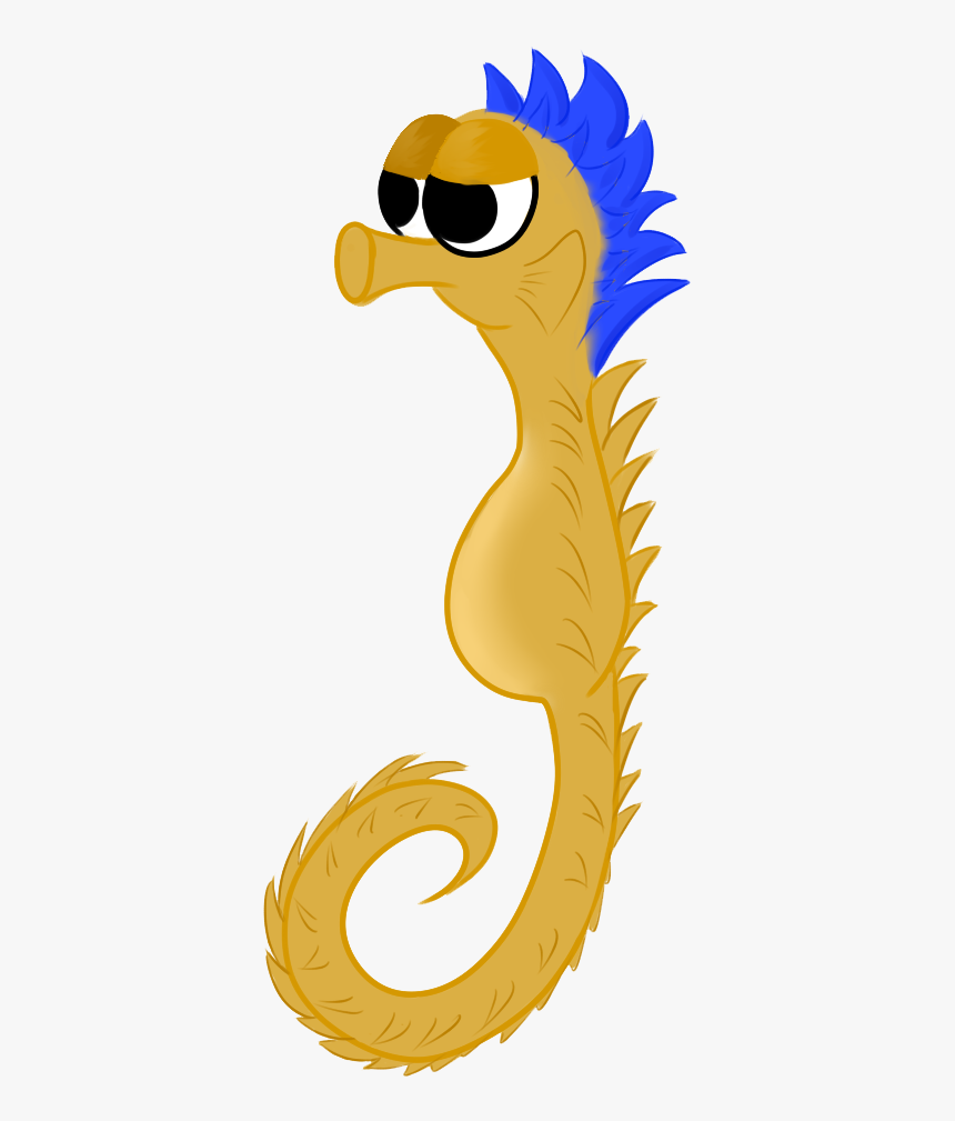 Transparent Sea Horse Clipart - Seahorse Cartoon Gif Null Background, HD Png Download, Free Download