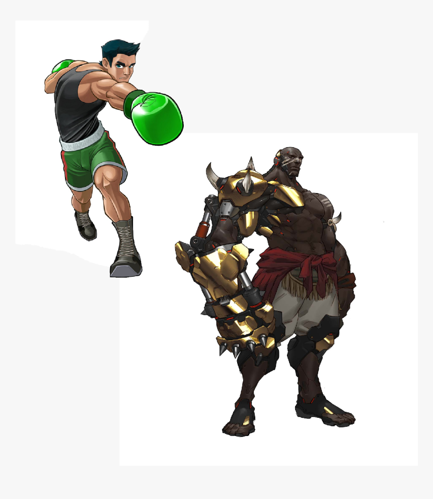 Transparent Little Mac Png - Doomfist Vs Black Panther, Png Download, Free Download