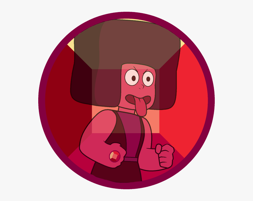 Ruby Back Hand Gem Steven Universe - Gemstone, HD Png Download, Free Download