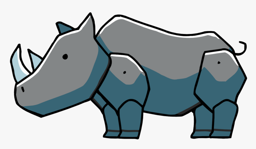 Png Rhino Clipart , Png Download - Scribblenauts Unlimited Rhino, Transparent Png, Free Download