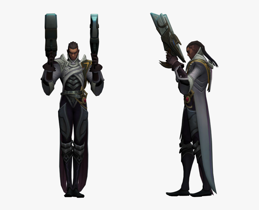 Lucian League Of Legends Model Hd Png Download Kindpng