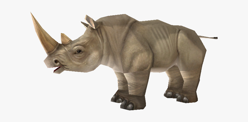 Download Zip Archive - Zoo Tycoon 2 Rhinoceros, HD Png Download, Free Download