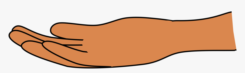 Cartoon Hand Facing Up, HD Png Download, Free Download