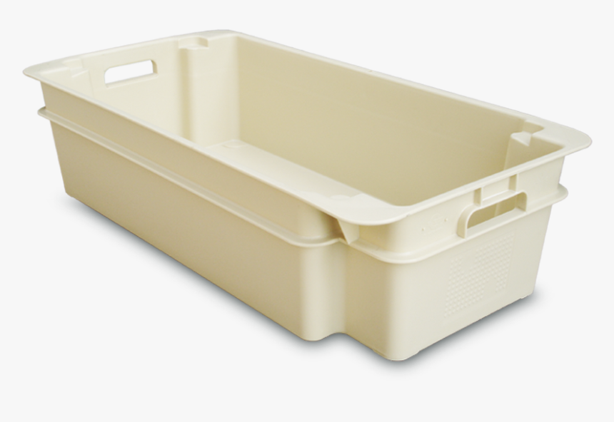 Euro Stack And Nest Container, Solid Walls And Base, - Bathtub, HD Png Download, Free Download