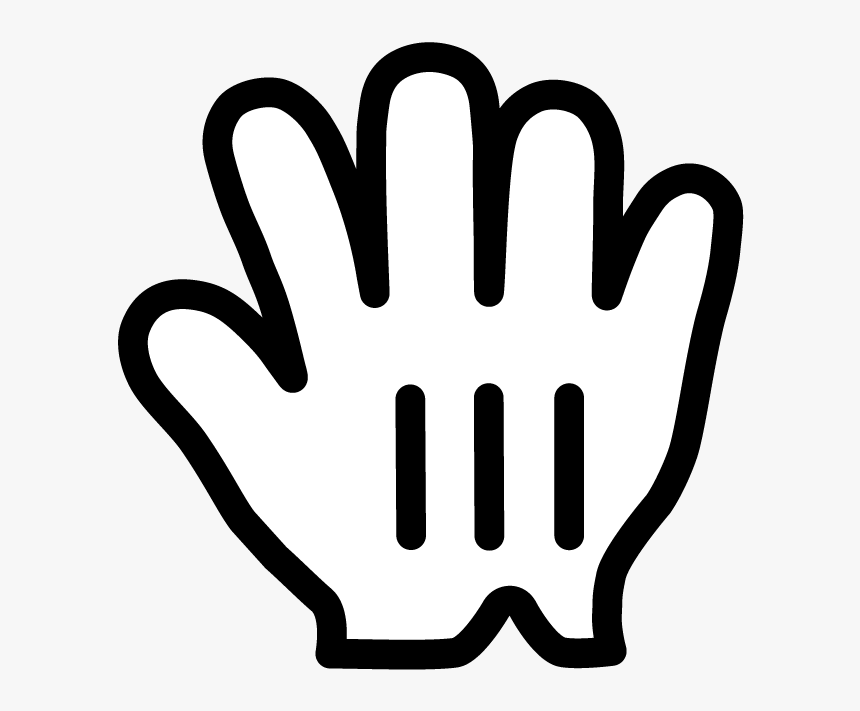 Open Hand, Vector, Mac Os X, 2012, Unknown Artist / - Mac Os Hand Cursor, HD Png Download, Free Download