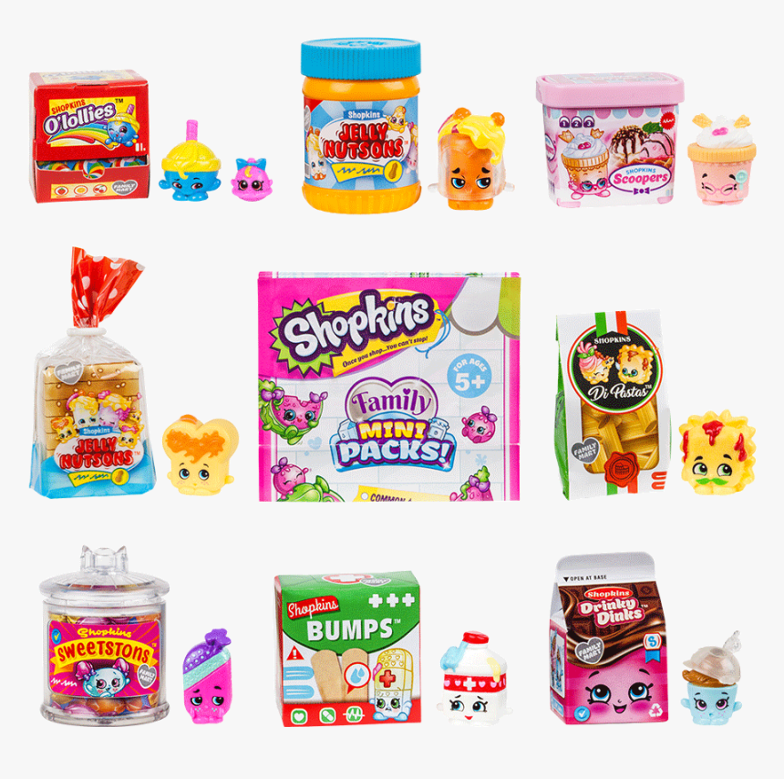 Shopkins Family Mini Packs, HD Png Download, Free Download