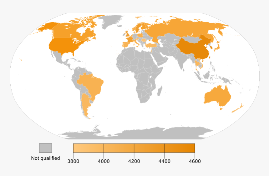 Countries Qualified For The Overwatch World Cup, HD Png Download, Free Download