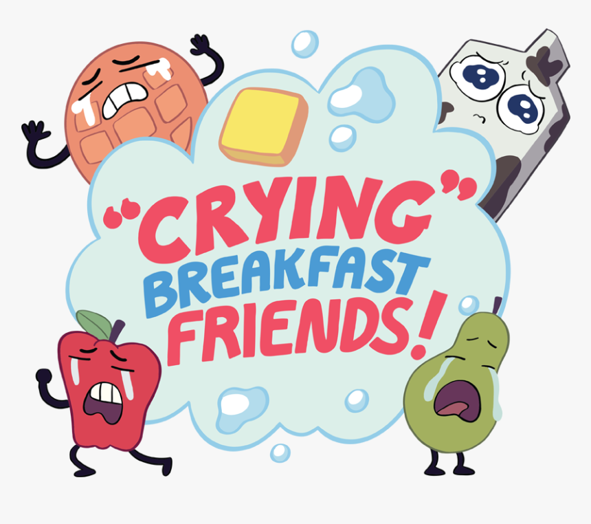 Steven Universe Crying Breakfast Friends, HD Png Download, Free Download