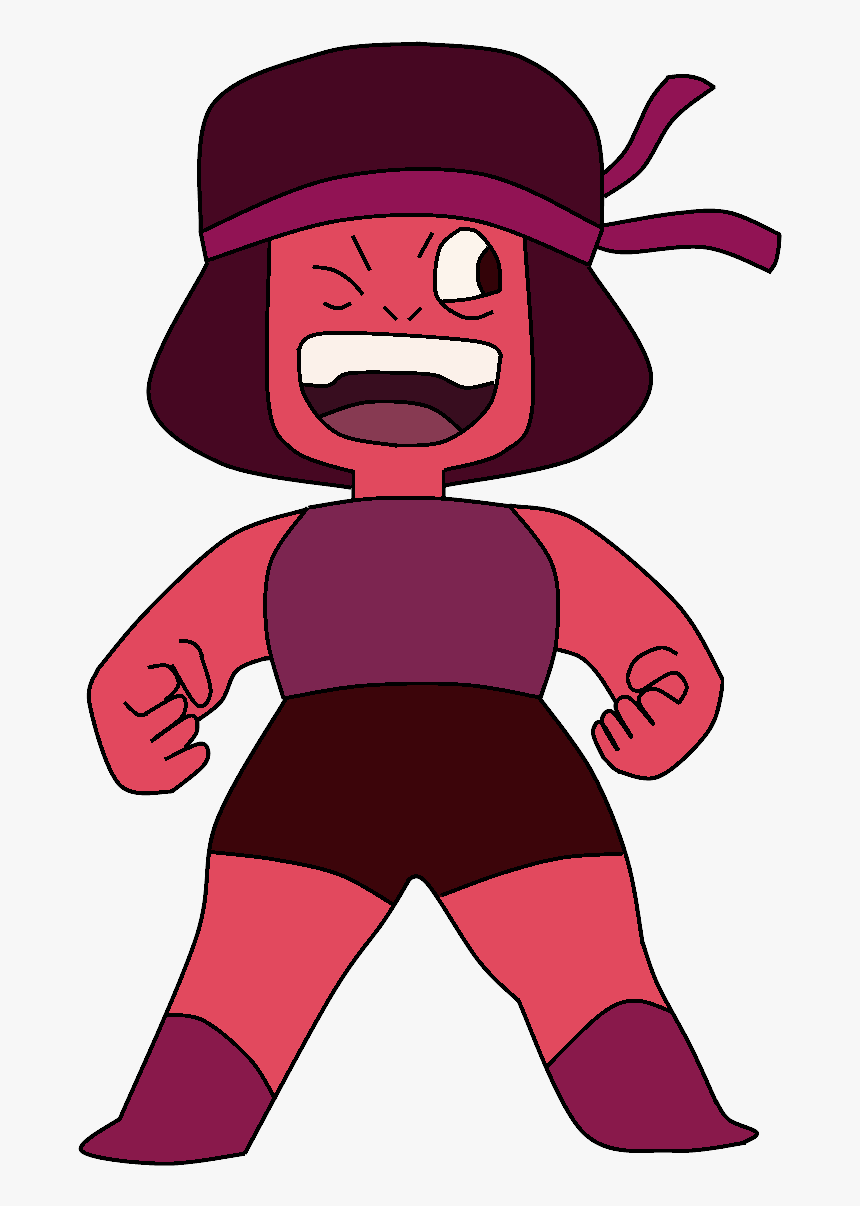Steven Universe Png Transparent Background - Steven Universe Characters Ruby, Png Download, Free Download