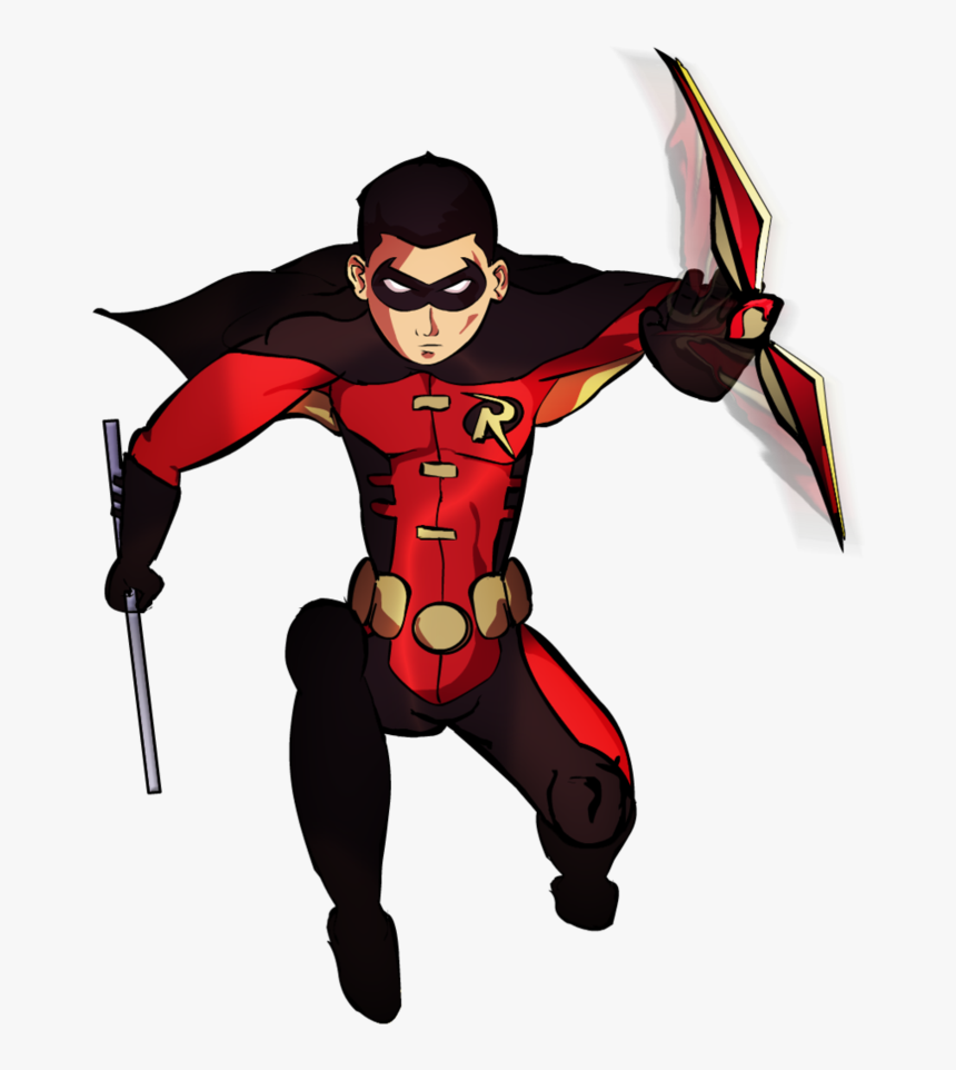 Robin Nightwing Batman Beast Boy Tim Drake - Robin Animated Jason Todd, HD Png Download, Free Download