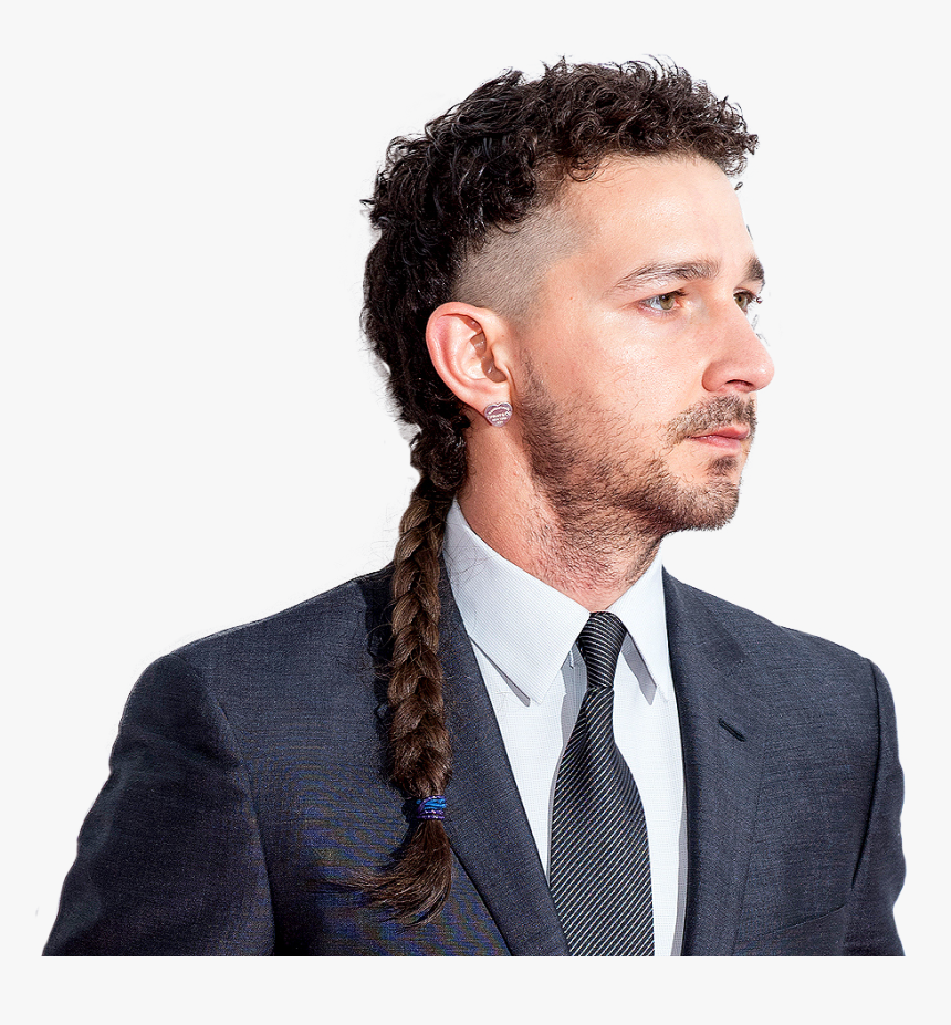 Clip Art Page Of Comments At - Shia Labeouf Rat Tail Hair, HD Png Download, Free Download