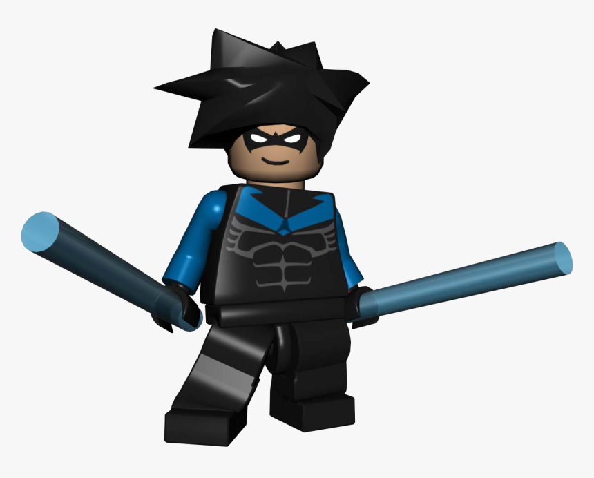 Transparent Nightwing Png - Lego Batman Game Nightwing, Png Download, Free Download