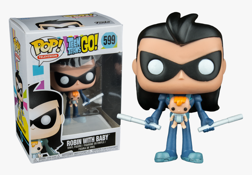 Teen Titans Go - Funko Pop Robin As Nightwing, HD Png Download, Free Download