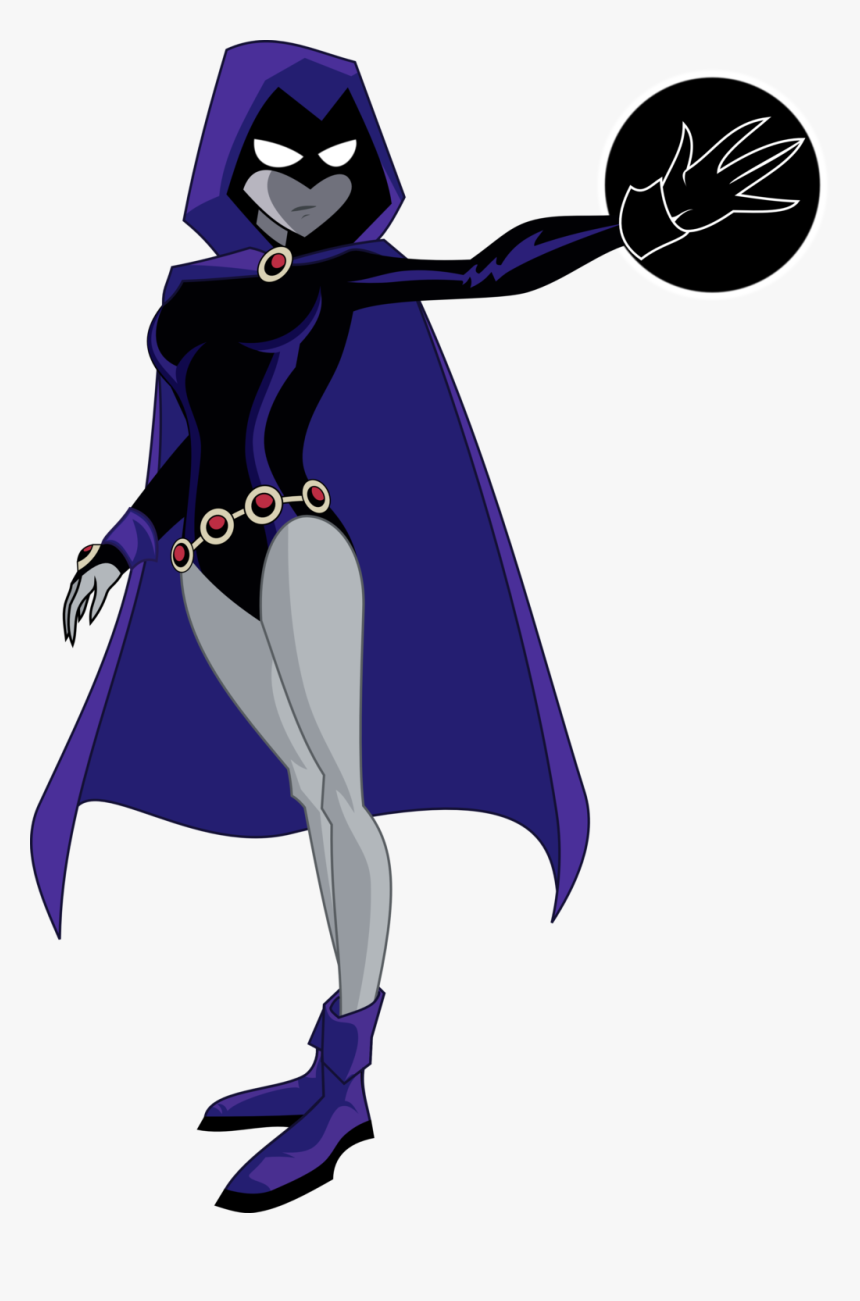 Raven Starfire Robin Beast Boy Nightwing Teen Titans Raven Transparent Hd Png Download Kindpng