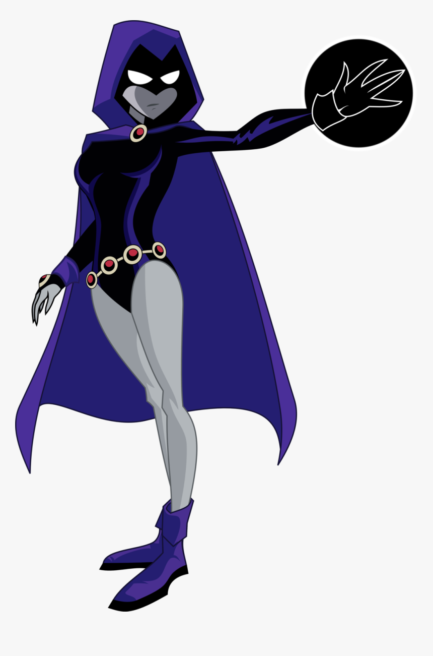 Raven Starfire Robin Beast Boy Nightwing - Teen Titans Raven Transparent, HD Png Download, Free Download