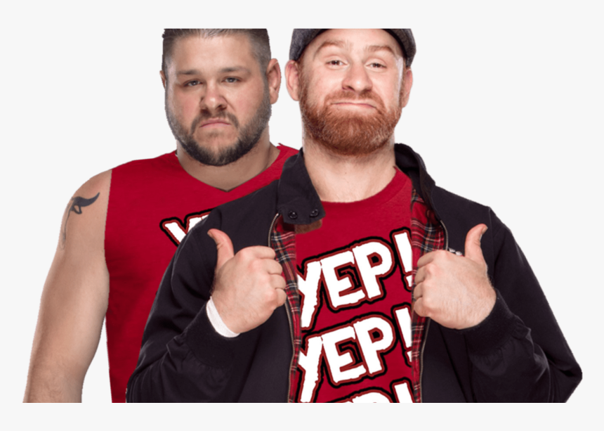 Sami Zayn Kevin Owens Yepyepyep T Shirt By Thephenomenalseth - Kevin Owens Fight Anyone, HD Png Download, Free Download