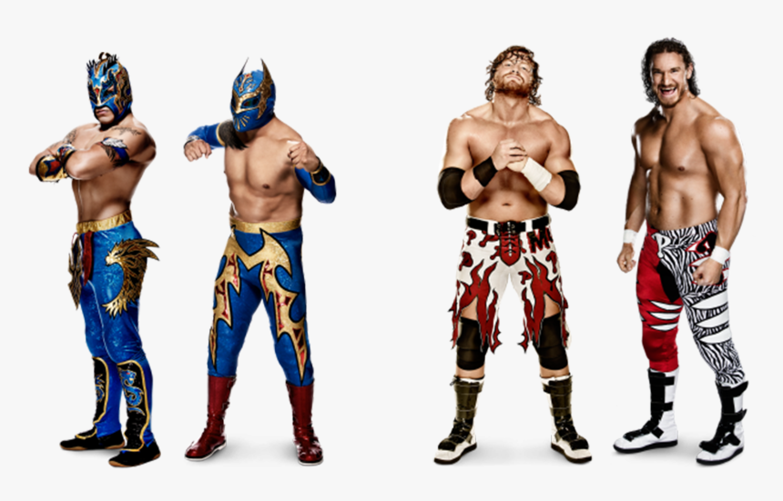 Lucha Dragons & Buddy & Blake - Lucha Dragons Real Face, HD Png Download, Free Download