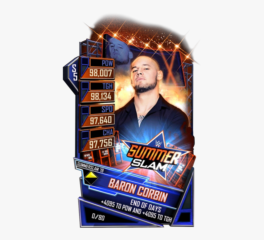 Wwe Supercard Summerslam 19 Cards, HD Png Download, Free Download