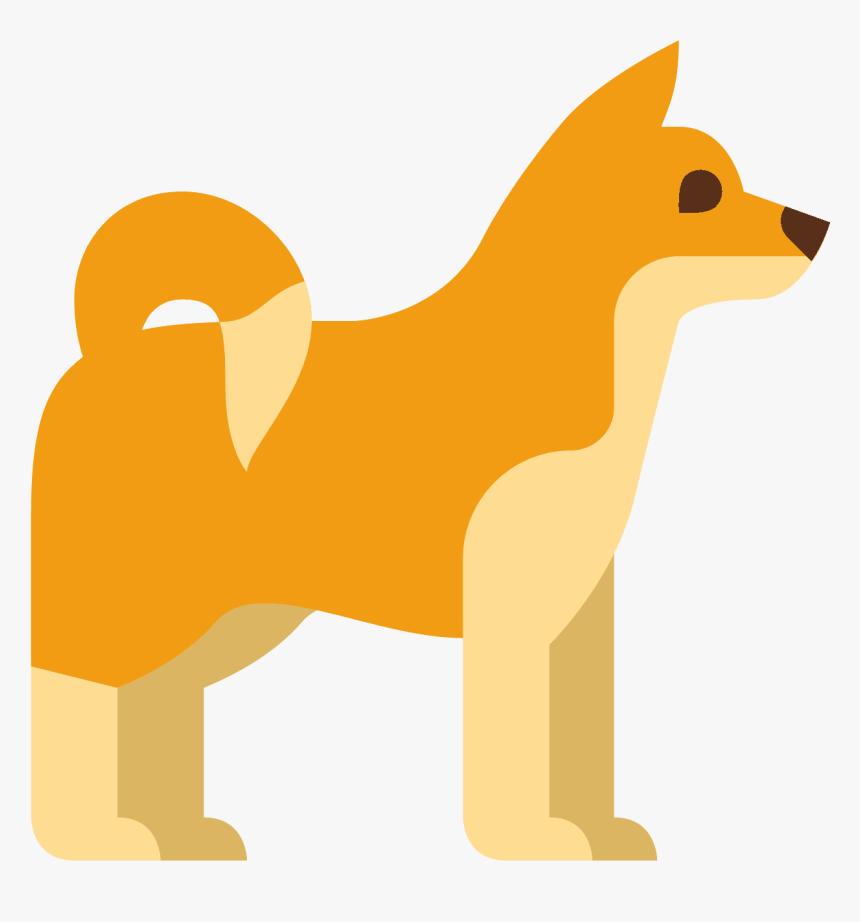 Clip Art Shiba Inu Vector - Shiba Inu Icon Png, Transparent Png, Free Download