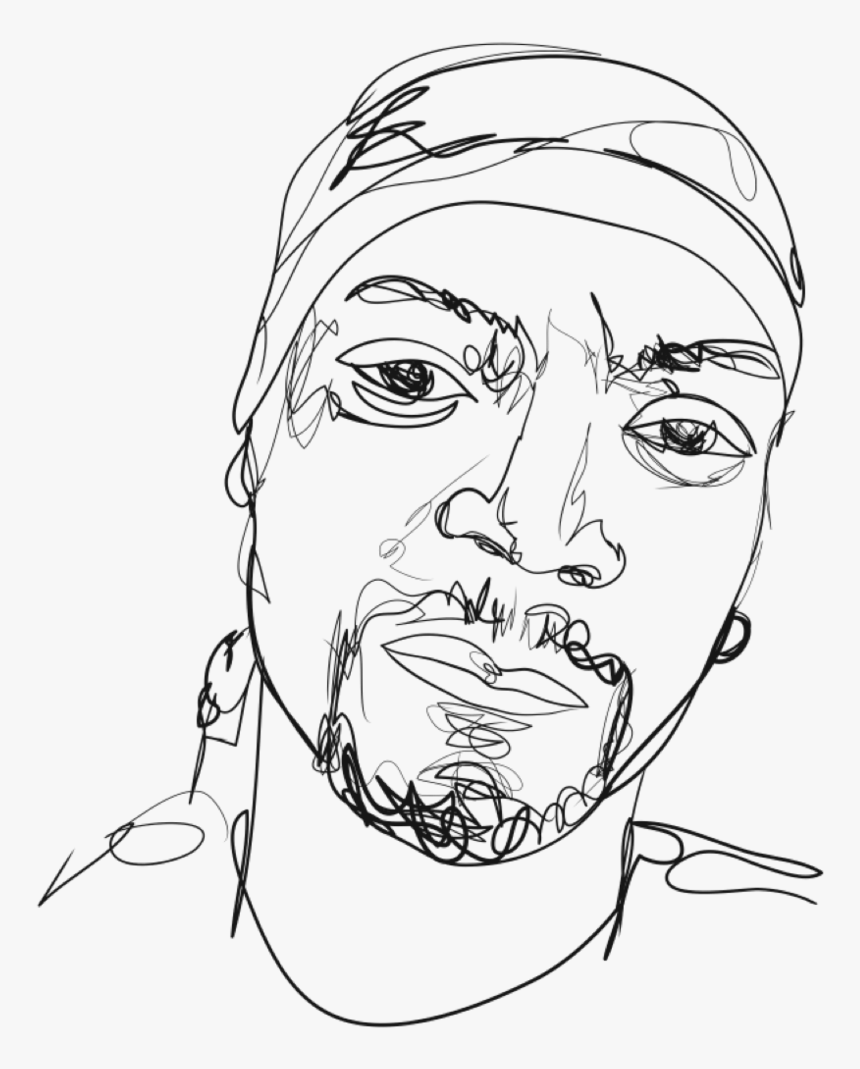 Draw Snoop Dogg Face Simple, HD Png Download, Free Download