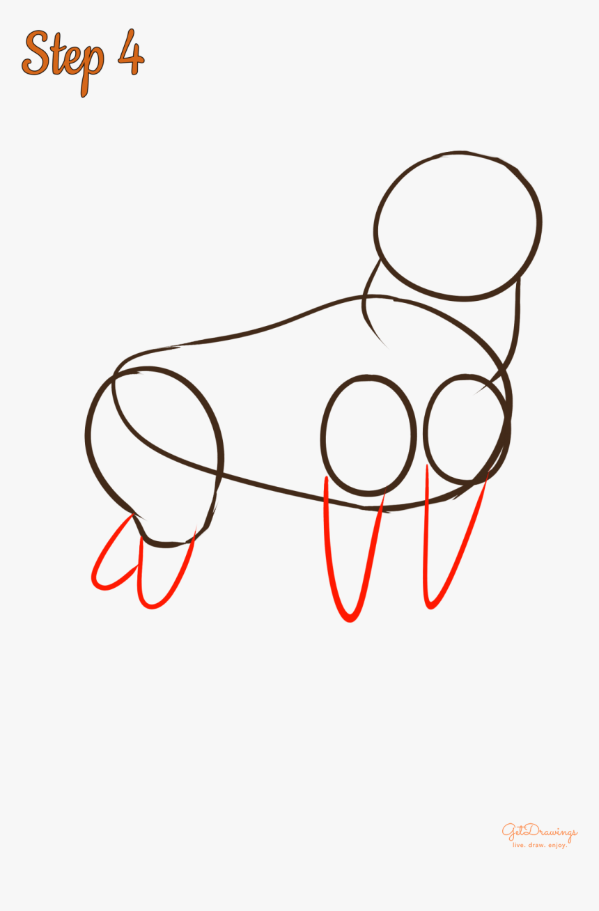 How To Draw A Shiba Inu Dog - Line Art, HD Png Download, Free Download