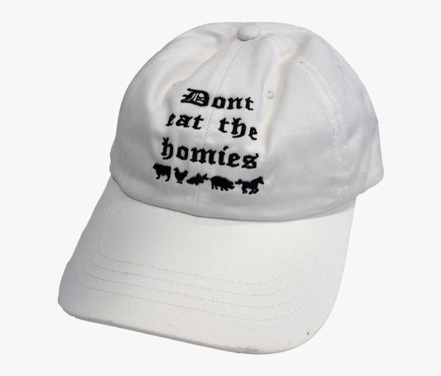 Dont Eat The Homies White Dad Cap - Baseball Cap, HD Png Download, Free Download