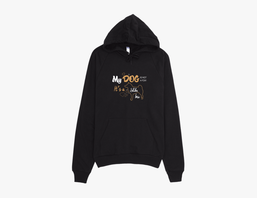 It’s A Shiba Inu Hoodie Black - Lit Hoodie, HD Png Download, Free Download