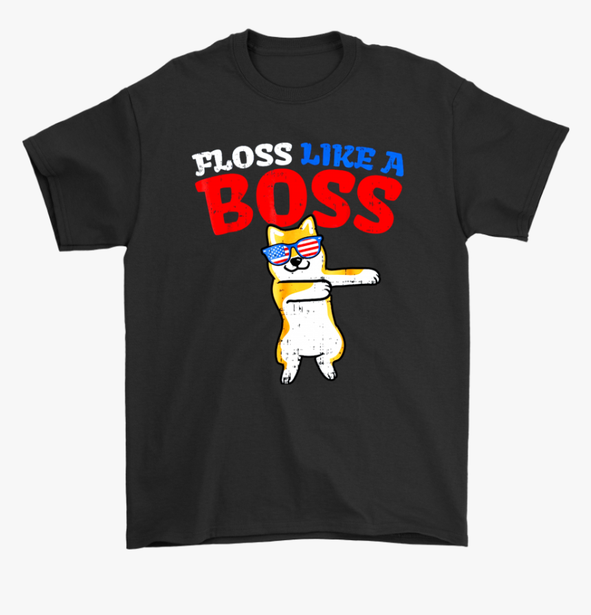 Floss Like A Boss Dance Shirt Shiba Inu Flossing Dog - Sylvanas T Shirt, HD Png Download, Free Download
