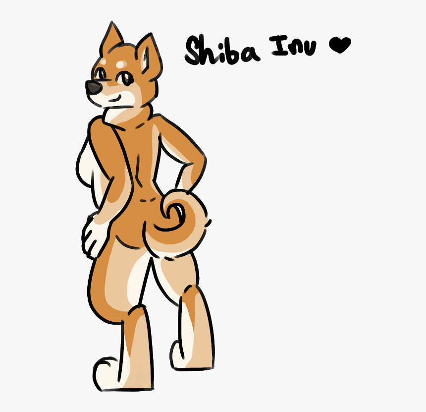 Shiba Inu - Cartoon, HD Png Download, Free Download