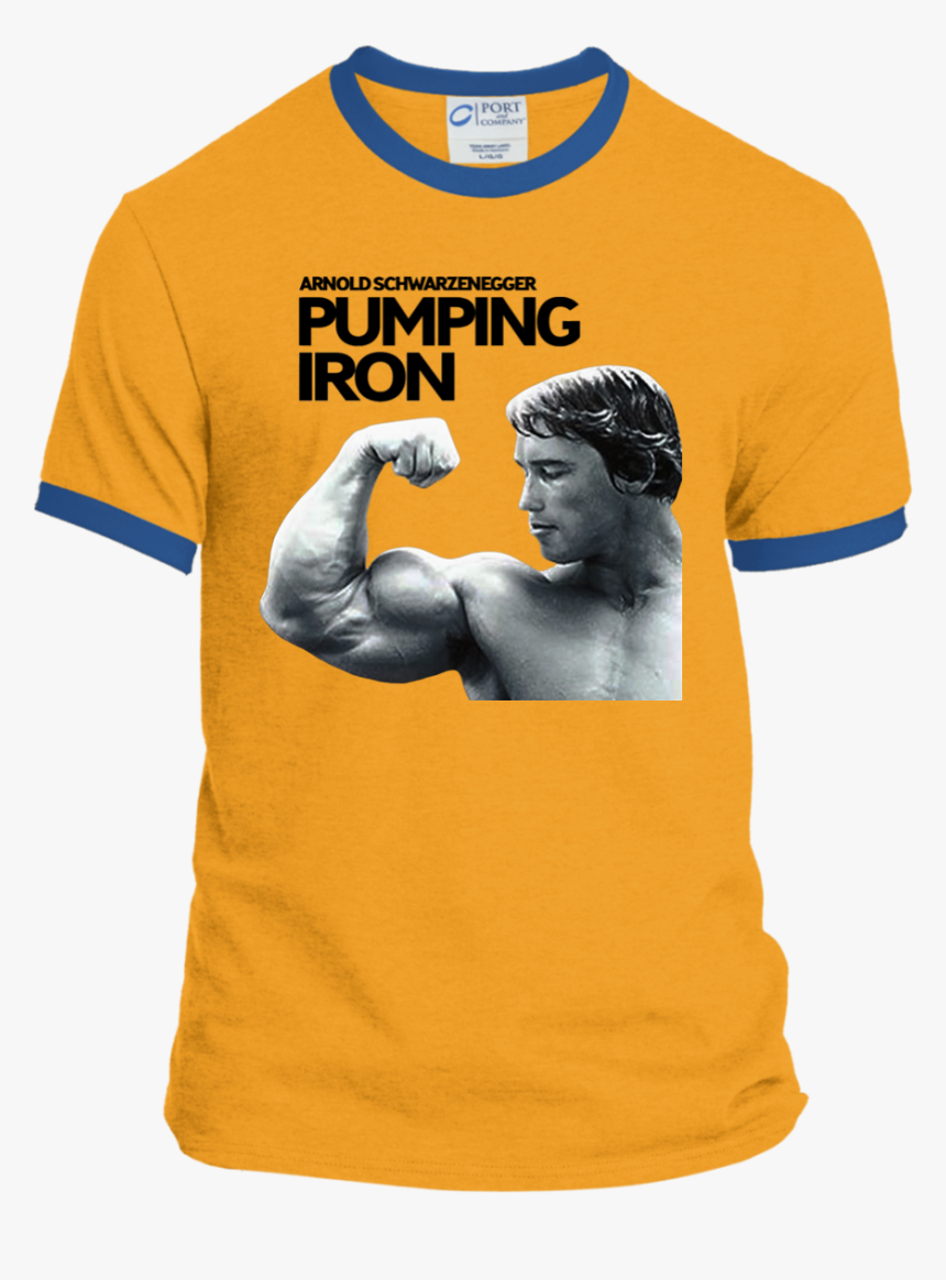 Arnold Schwarzenegger Pumping Iron T-shirt - Pumping Iron T Shirt, HD Png Download, Free Download