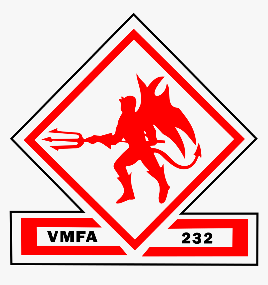 Red Devils Vmfa 232, HD Png Download, Free Download