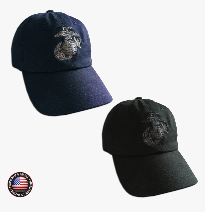 Embroidered Eagle, Globe & Anchor Unstructured Cap - Baseball Cap, HD Png Download, Free Download