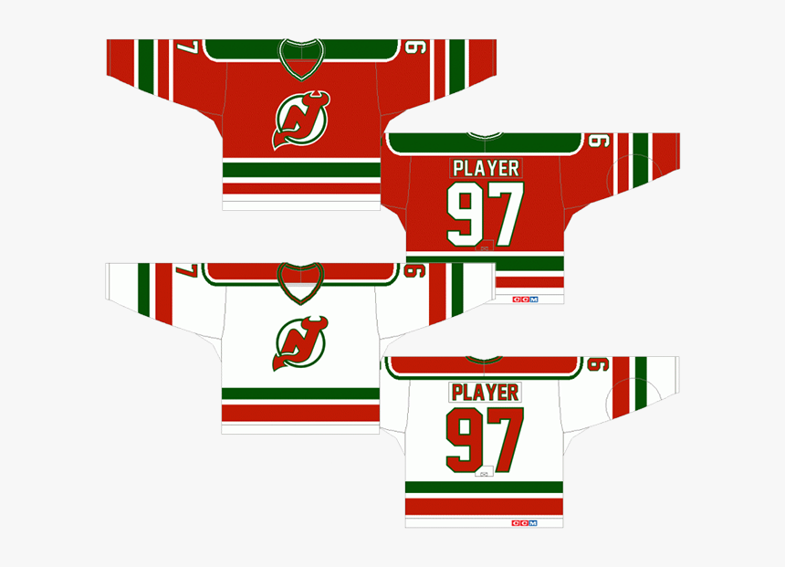 New Jersey Devils Original Jersey, HD Png Download, Free Download