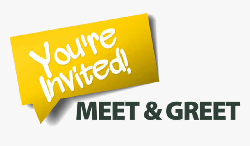 You Are Invited To A Meet And Greet - You Re Invited Meet And Greet, HD Png Download - kindpng