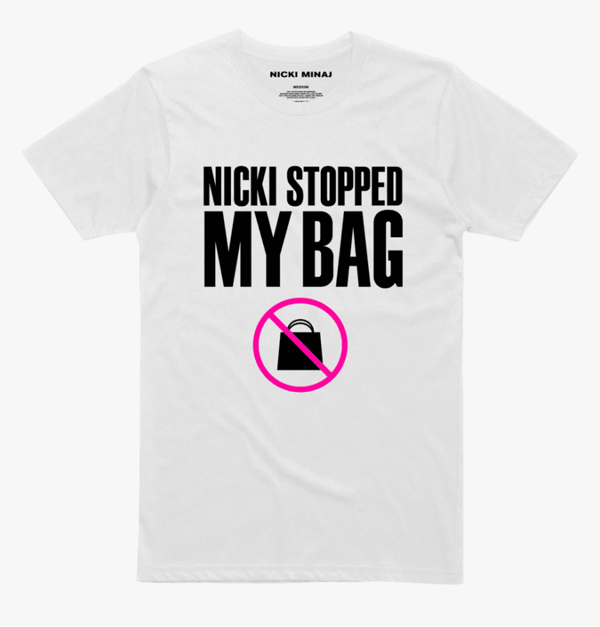 Nicki Stopped My Bag T-shirt - Hair Peace T Shirts, HD Png Download, Free Download