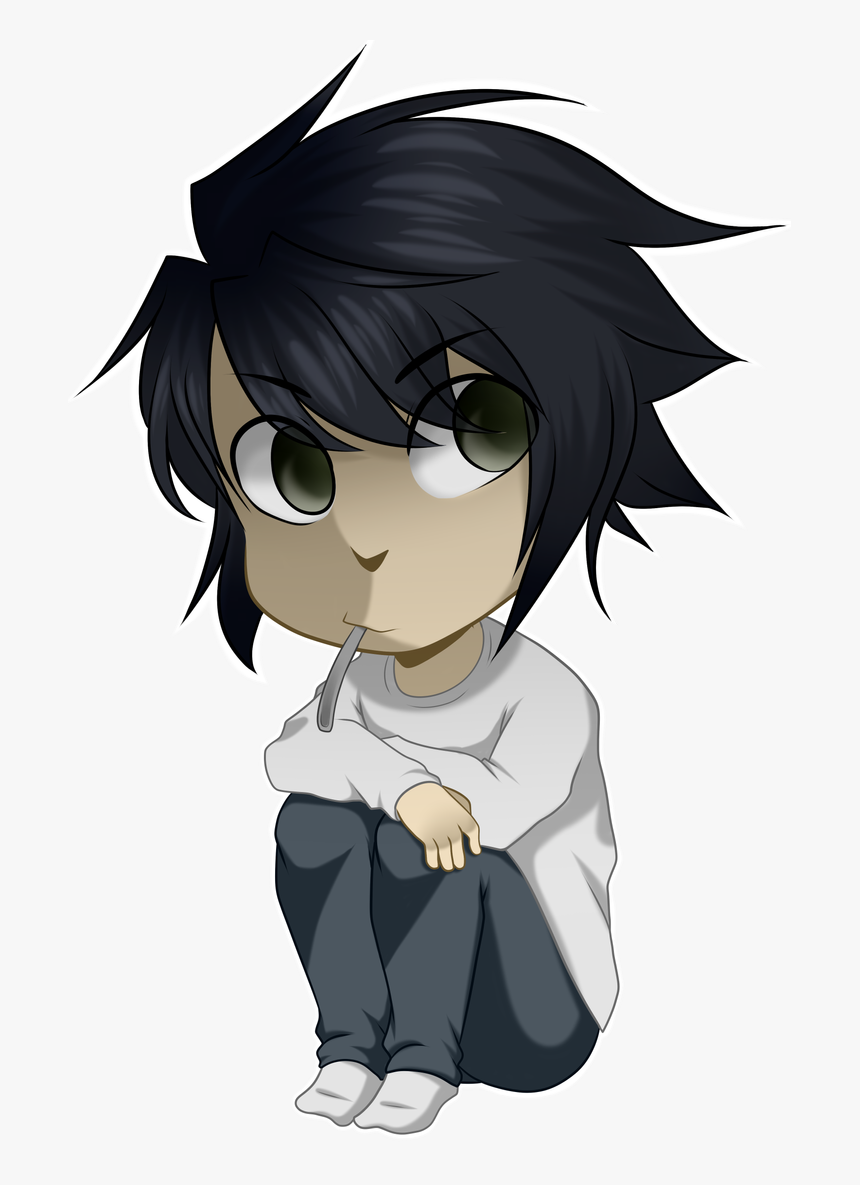 L Lawliet By Vhs - Cartoon, HD Png Download, Free Download