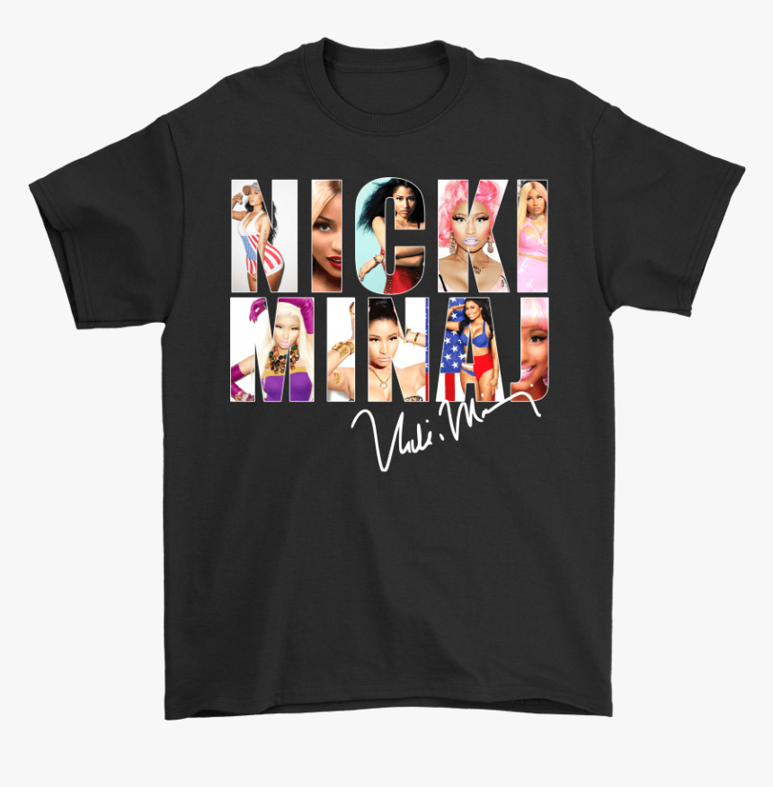 Nicki Minaj Singer As Seen Through Name Signature Shirts - Gorillaz Demon Days Shirt, HD Png Download, Free Download