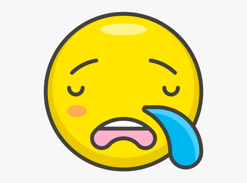 Sleepy Face Emoji Transparent Emoji Png Transparent - Emoji, Png Download, Free Download