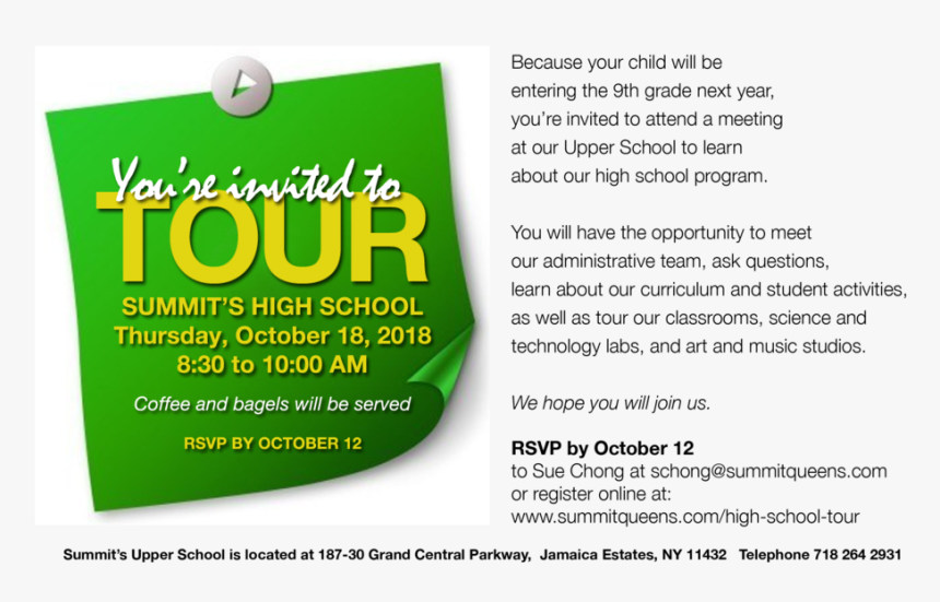 Summit Hstourinvitation 2018 Print2up - Circle, HD Png Download, Free Download