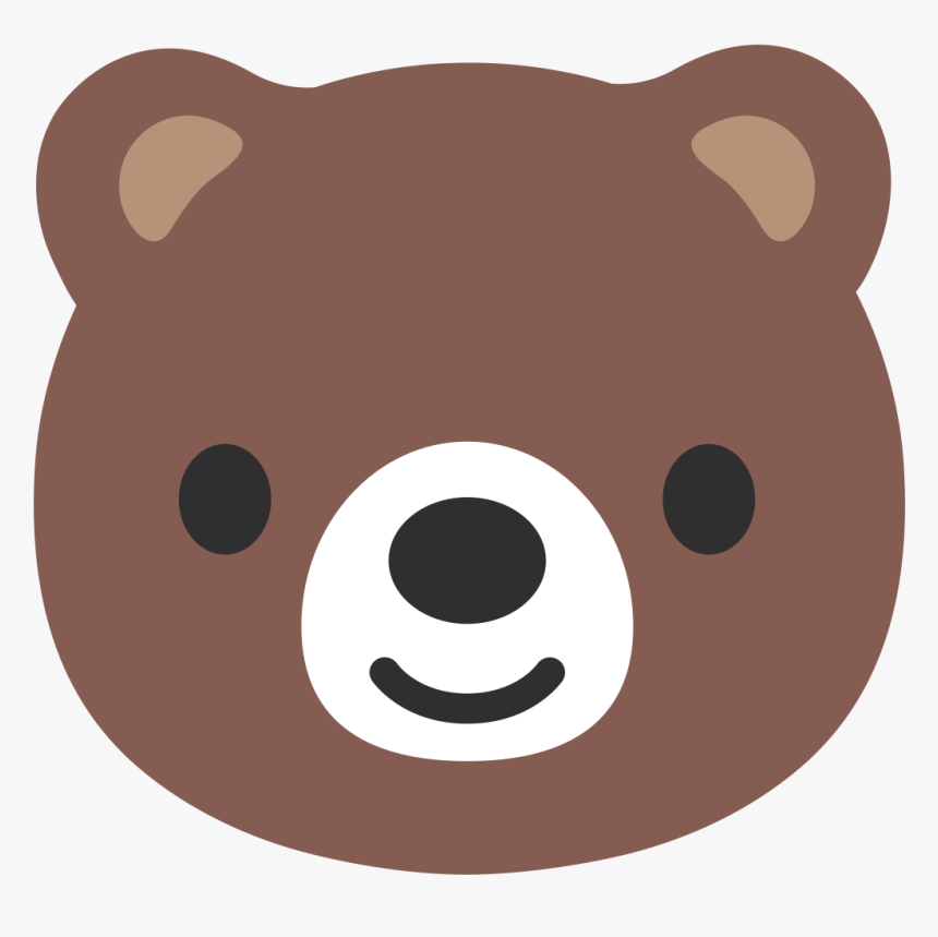Bear Emoji Png - Bear Emoji Transparent, Png Download - kindpng
