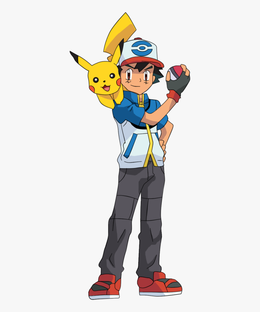 Transparent Pokemon Ash Png - Pokemon Ash Ketchum Png, Png Download, Free Download