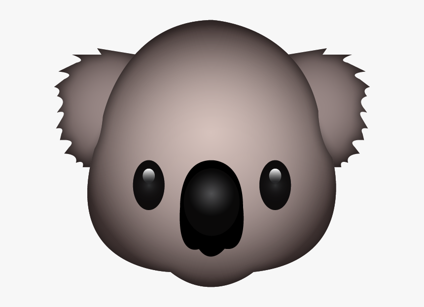 Download Ai File - Koala Emoji Png, Transparent Png, Free Download
