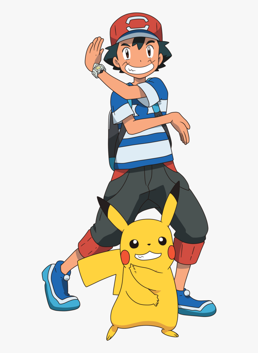 The Pokemon Ultrabase Wiki - Sun And Moon Ash Ketchum, HD Png Download, Free Download