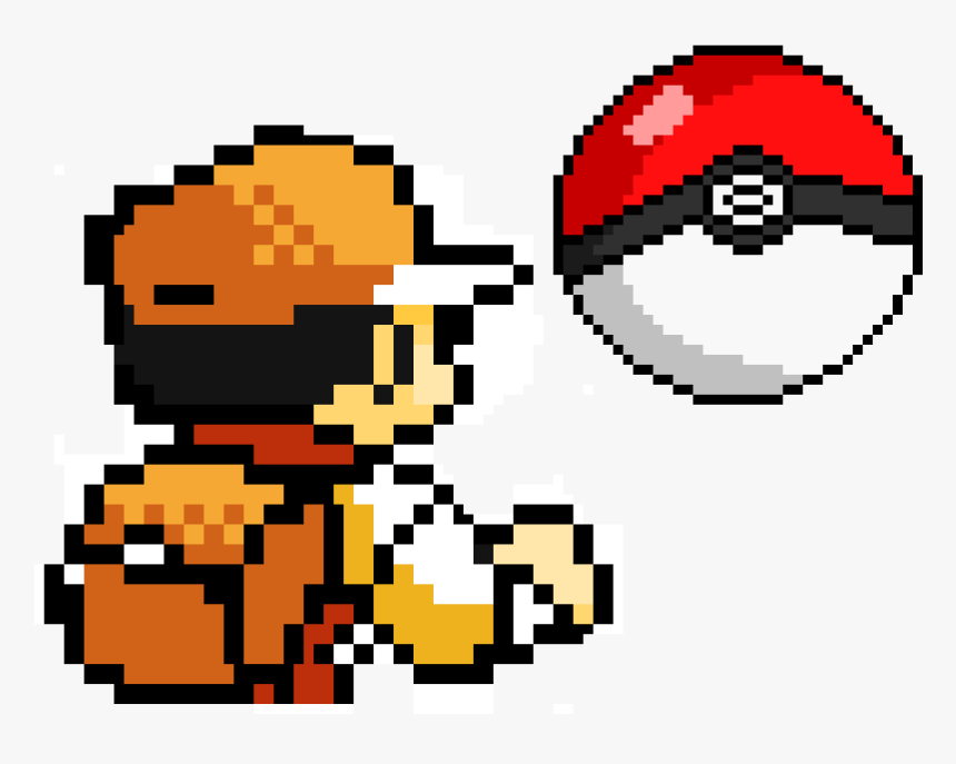 Pokemon Yellow Red Sprite, HD Png Download, Free Download
