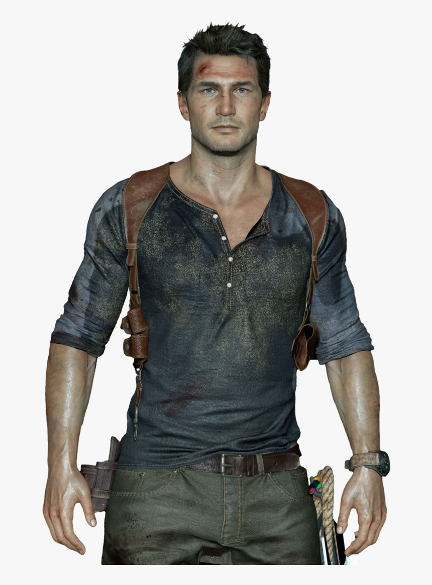 Transparent Drake Sitting Png - Nathan Drake Uncharted 4 Png, Png Download, Free Download