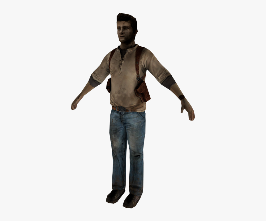 Download Zip Archive - Nathan Drake Model Download, HD Png Download, Free Download