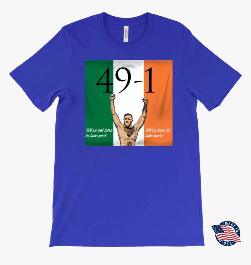 Conor Mcgregor 49 1 T Shirt - T-shirt, HD Png Download, Free Download